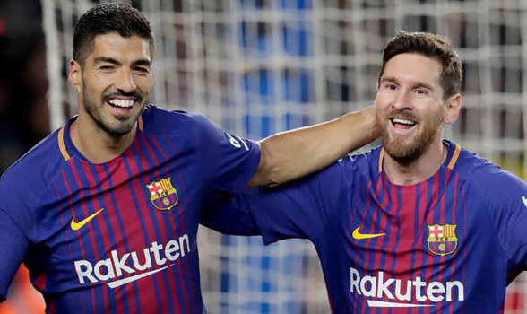 Lionel Messi Luis Suarez