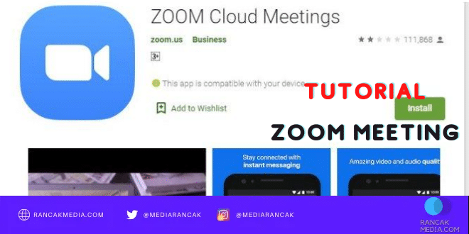 Tutorial Aplikasi Zoom