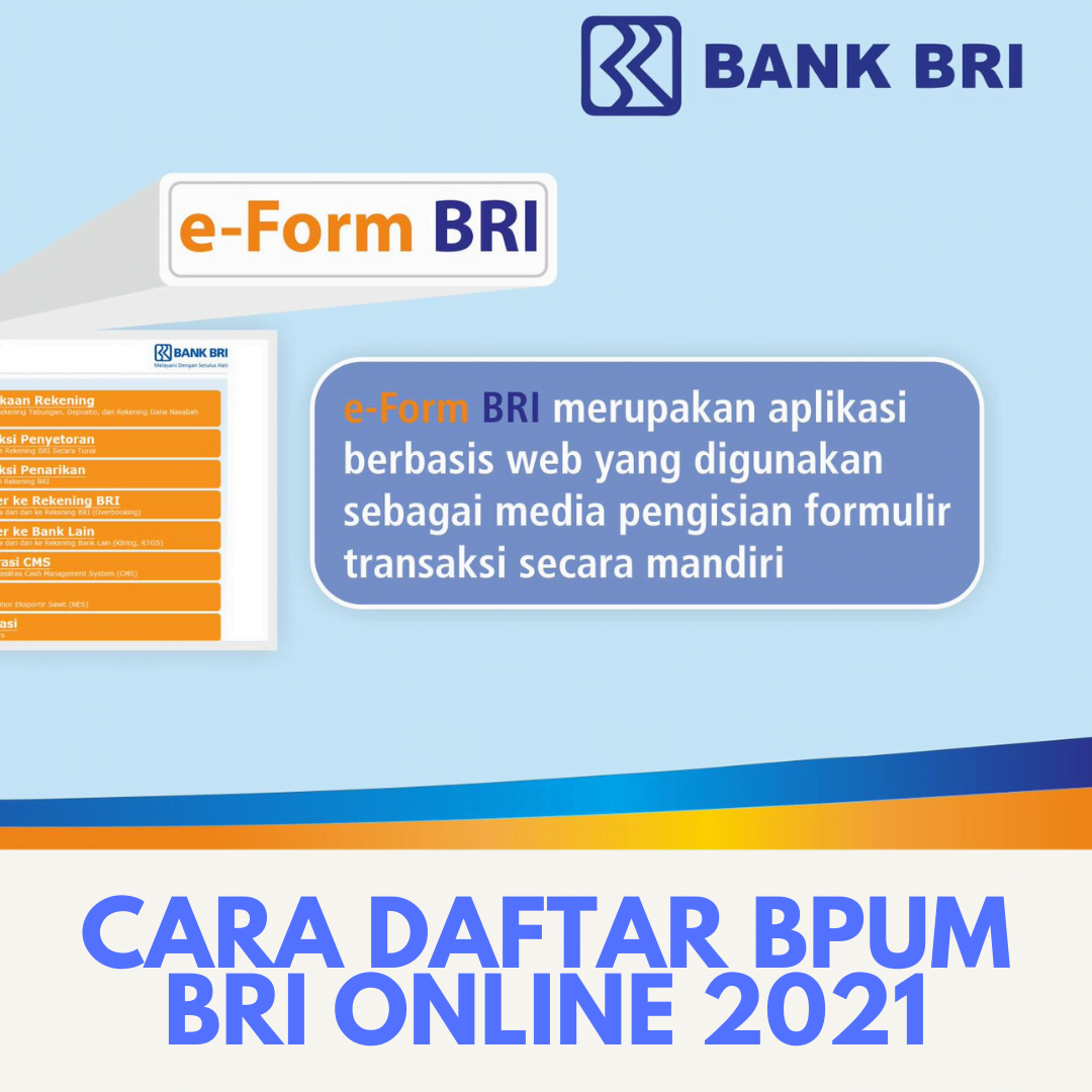 Cara Daftar BPUM BRI