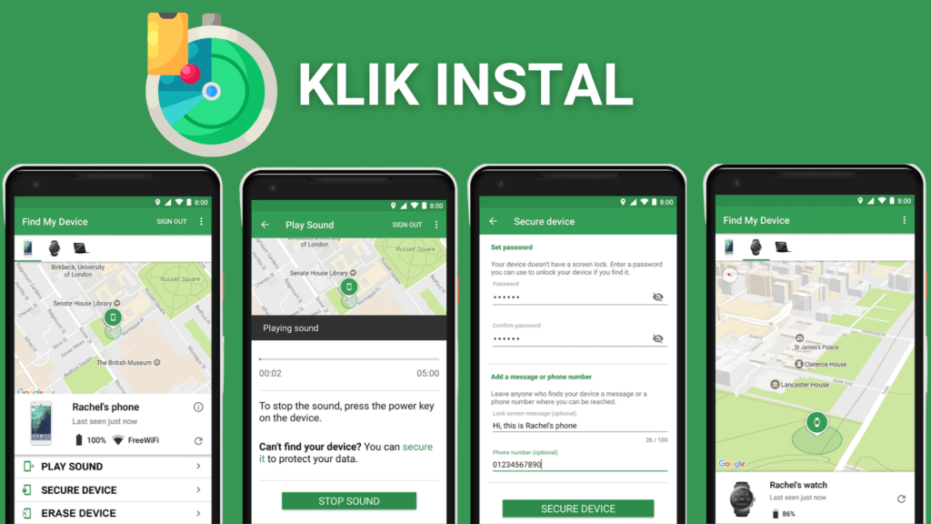 Aplikasi Google Find Device Cara Menemukan HP Android yang Hilang 2 Aplikasi Google Temukan Perangkat Saya