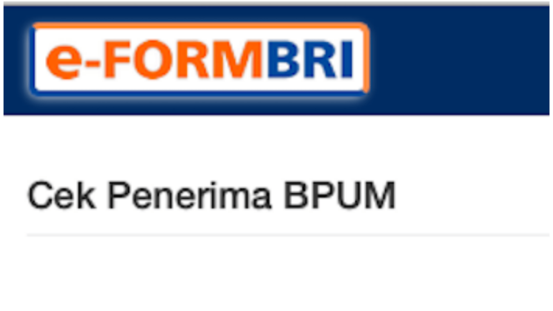 Cek Penerima BPUM November 2021 dan Berikut Syaratnya