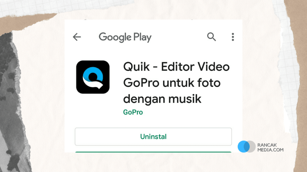 Aplikasi Pengeditan Video Quik untuk iOS dan Android