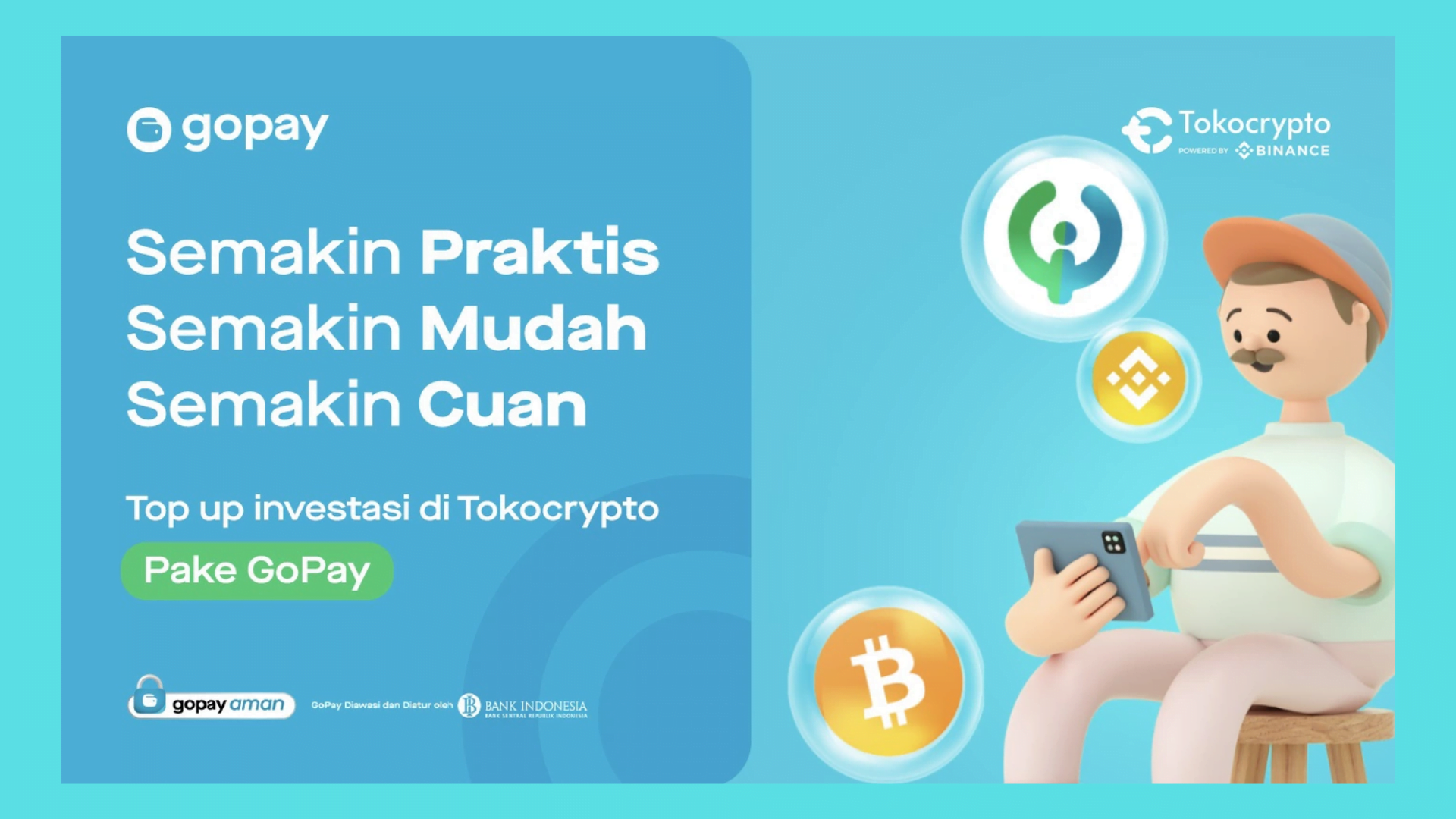 Cara Beli Crypto BUSD lewat Tokocrypto Gopay