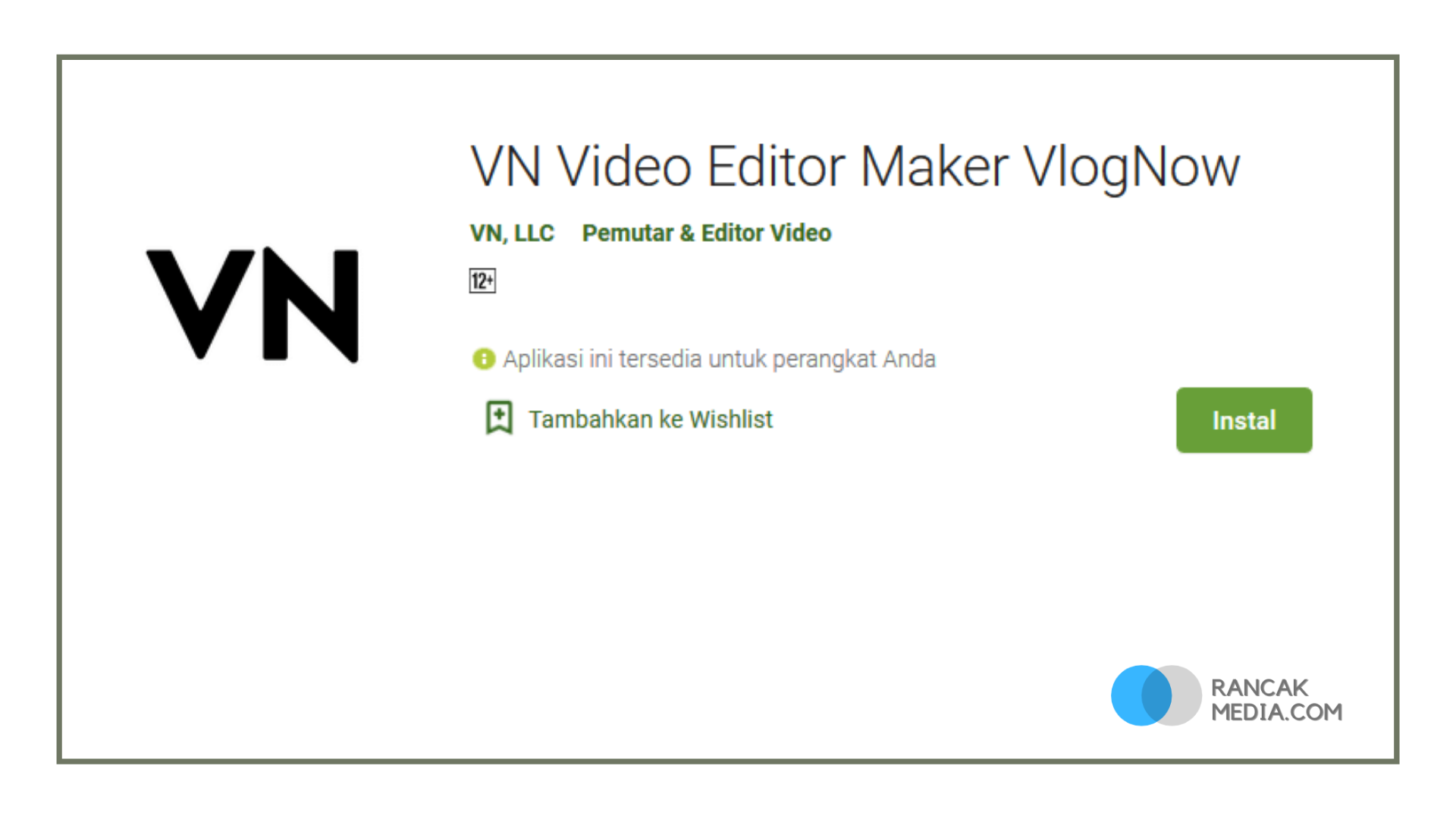 Wajib Coba Aplikasi Edit Video VN Video Editor