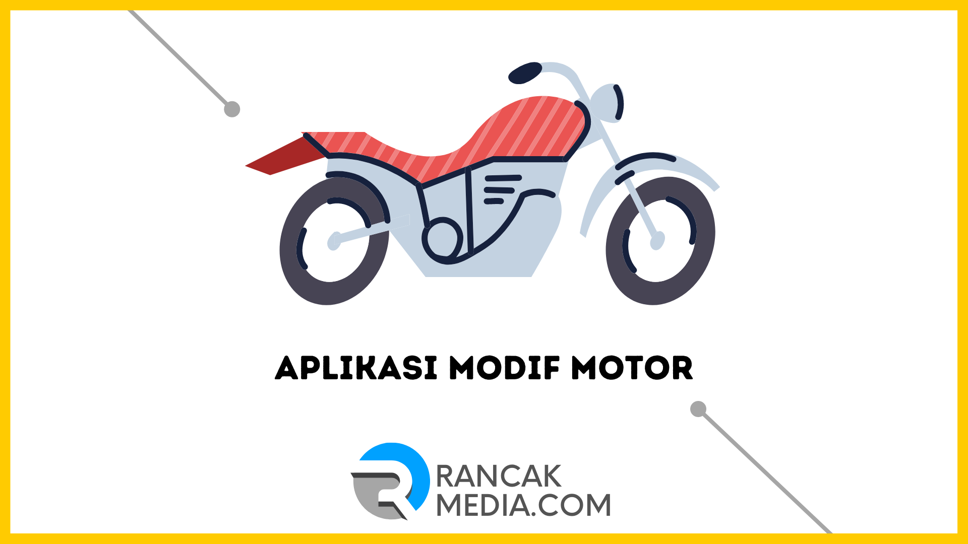 Free 3D Android Motorcycle Modification Application