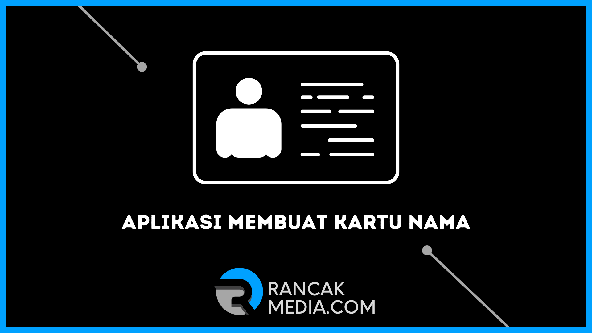 Aplikasi Membuat Kartu Nama di Android