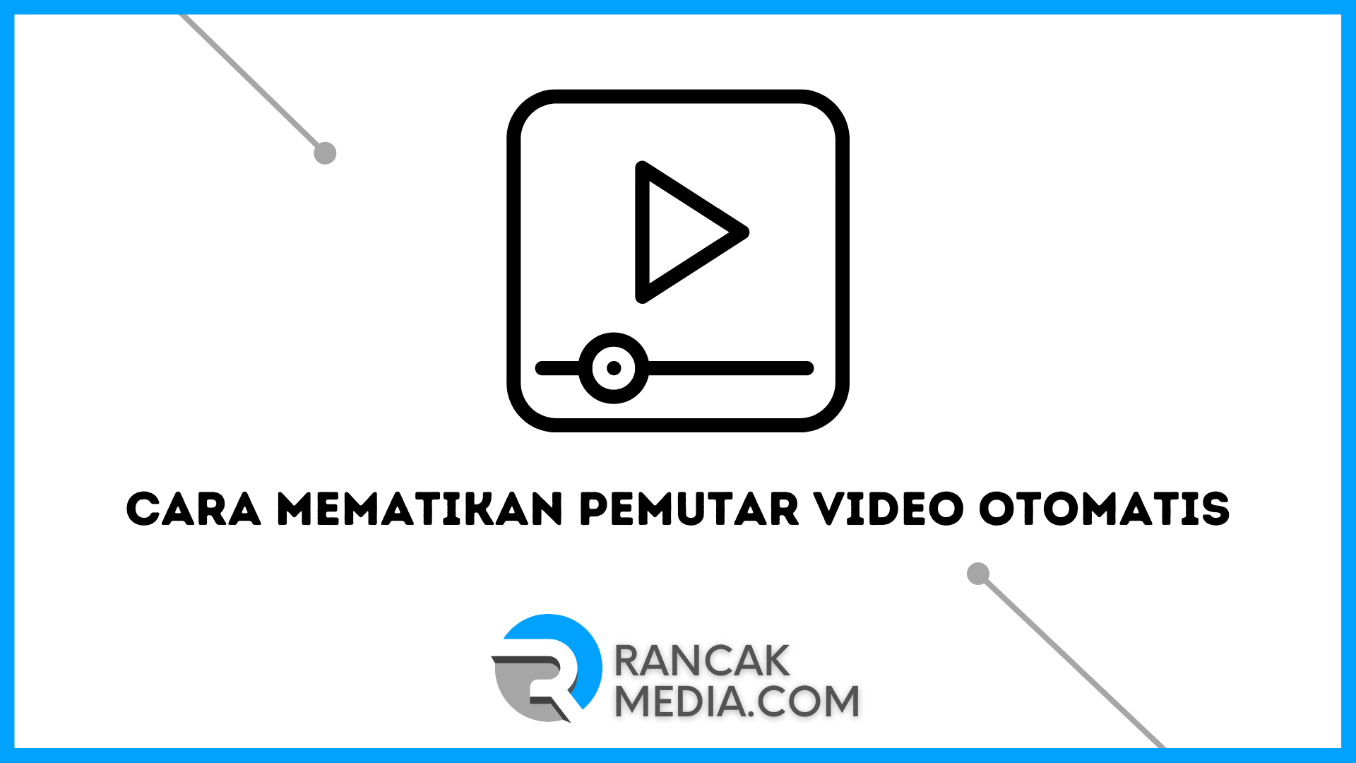 Cara Mematikan Pemutar Video Otomatis di Media Sosial