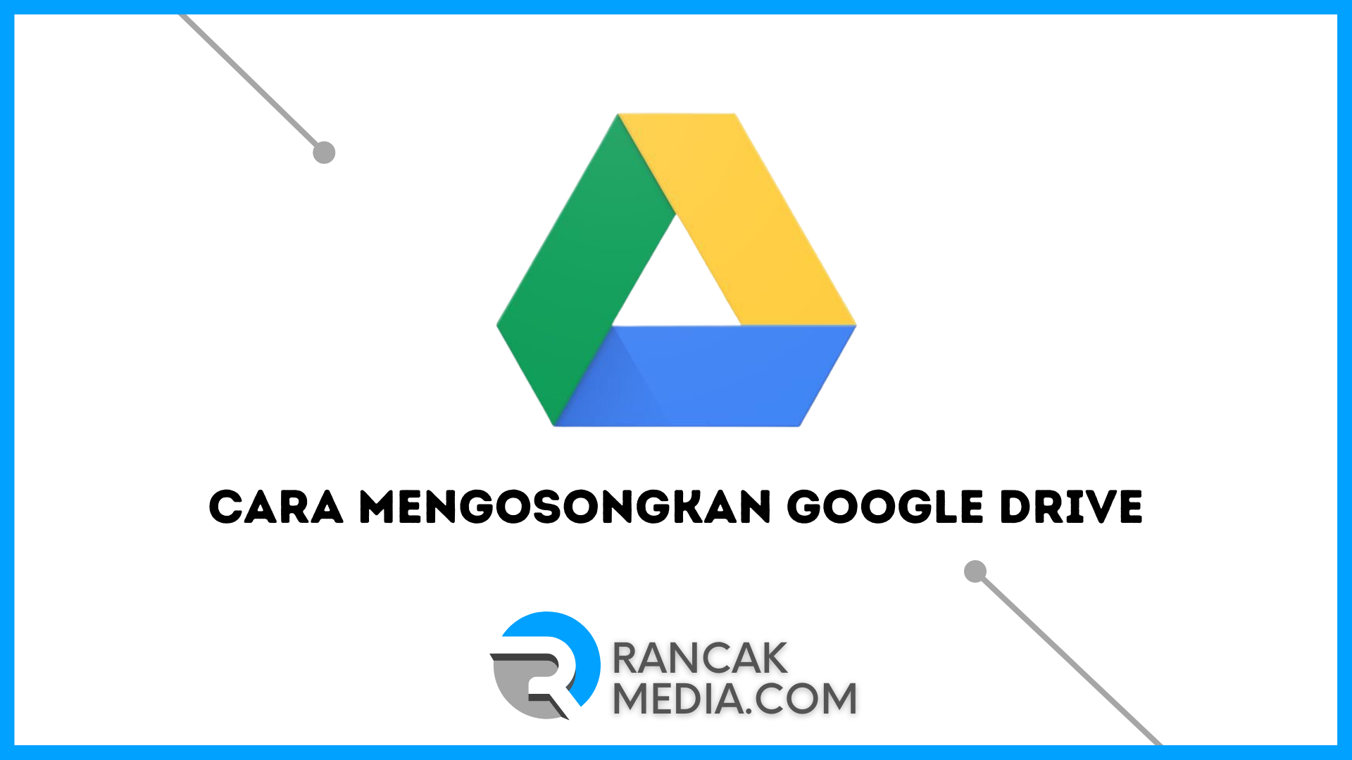 Cara Mengosongkan Google Drive di Komputer dan Laptop