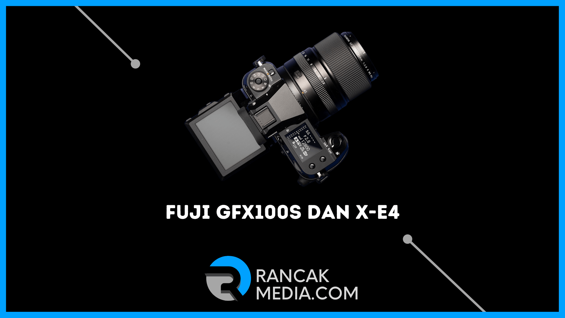 Fuji GFX100S y X E4 lanzados oficialmente en Indonesia
