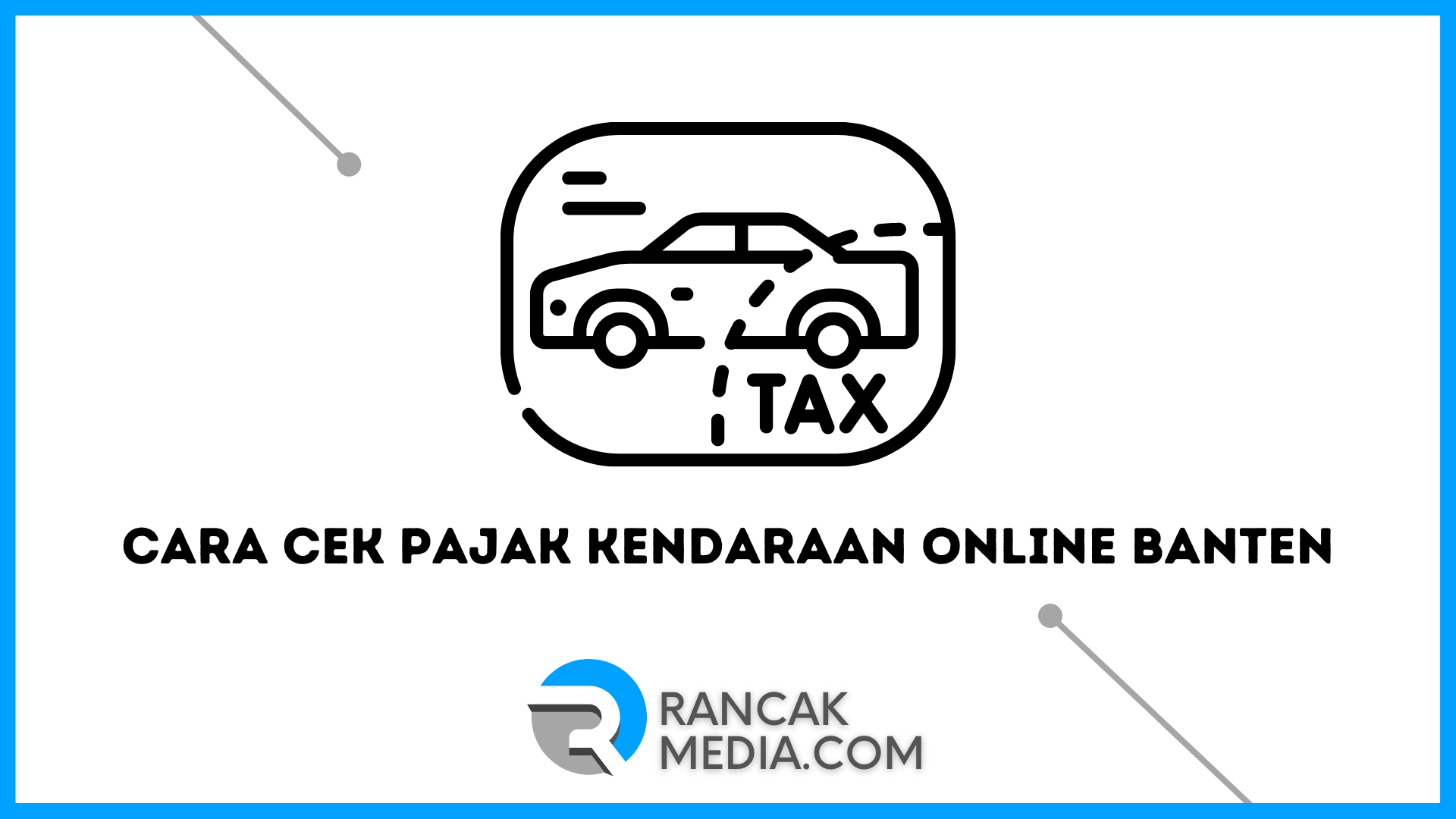 Inilah Cara Cek Pajak Kendaraan Online Daerah Banten