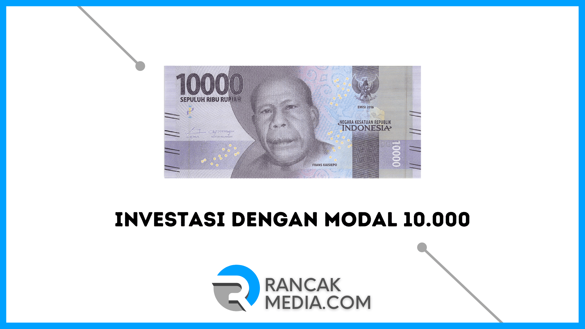 Pilihan Investasi dengan Modal 10.000 Murah Banget