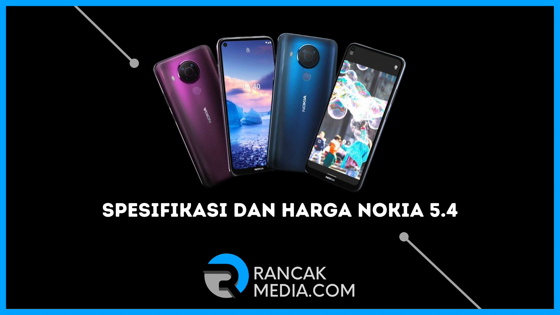 Spesifikasi dan Harga Nokia 5.4 Resmi di Rilis