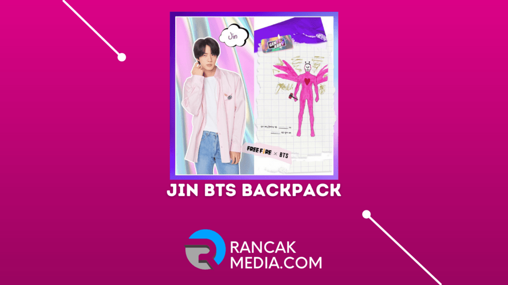 Berhadiah Jin BTS Backpack Klaim Kode Redeem FF