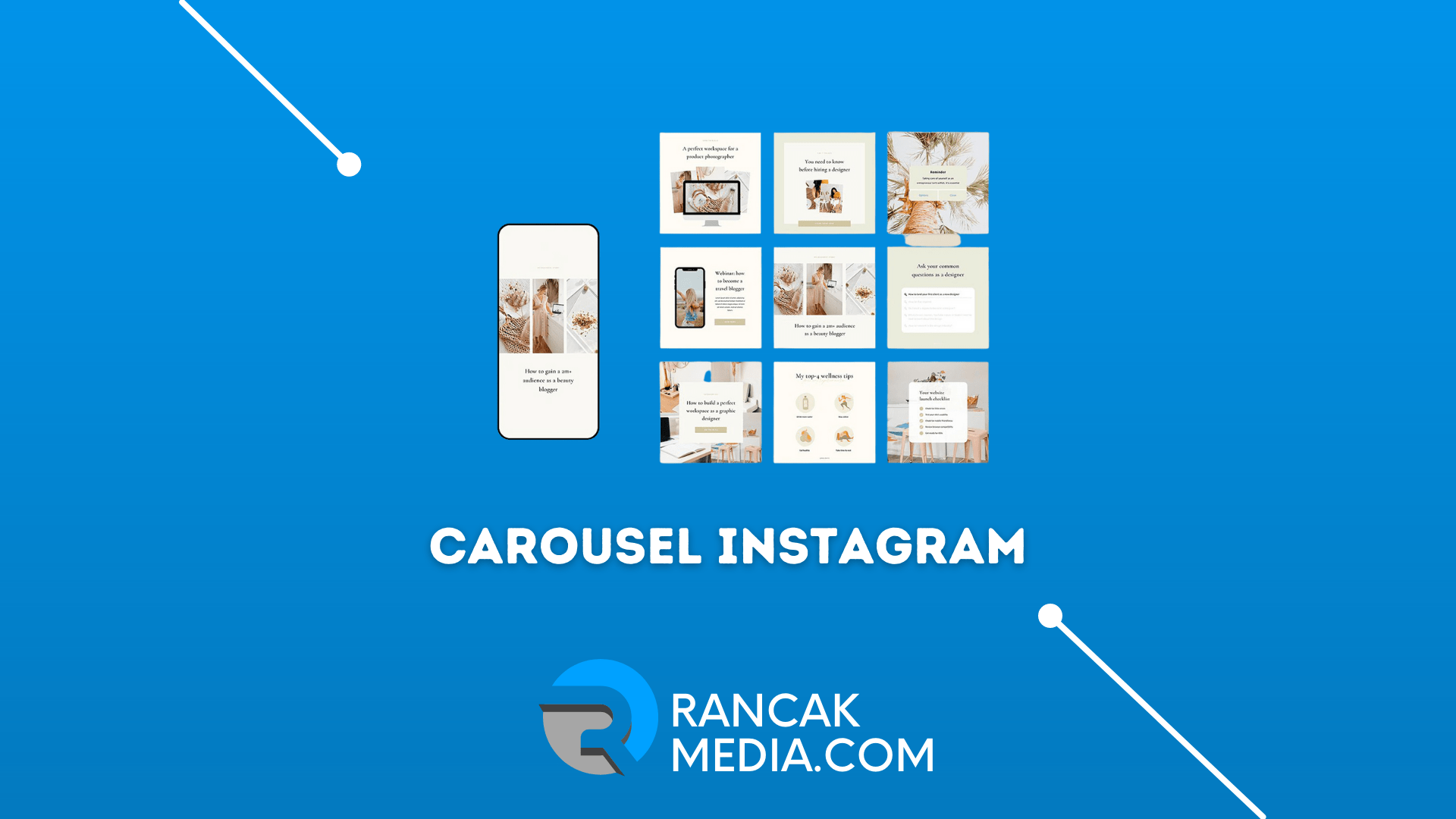 Cara Membuat Carousel Instagram