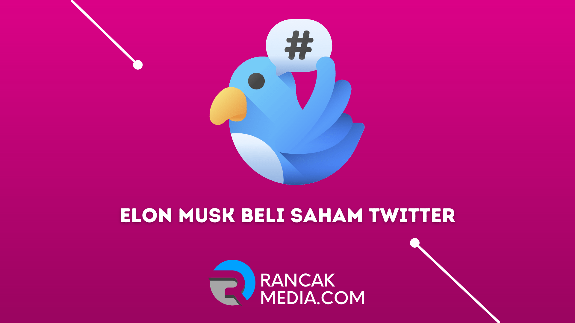 Elon Musk Beli $2.9 Saham Twitter