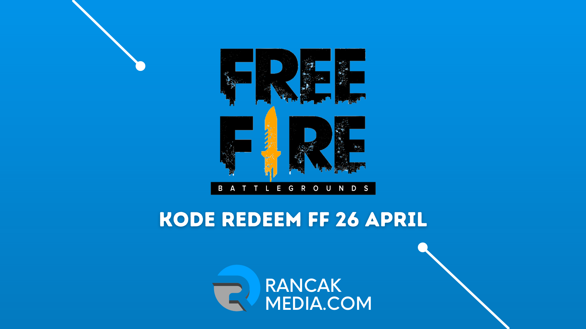 Kode Redeem FF 26 April Berhadiah Skin Keren