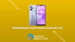 Spesifikasi dan Harga Realme C31, Triple Camera