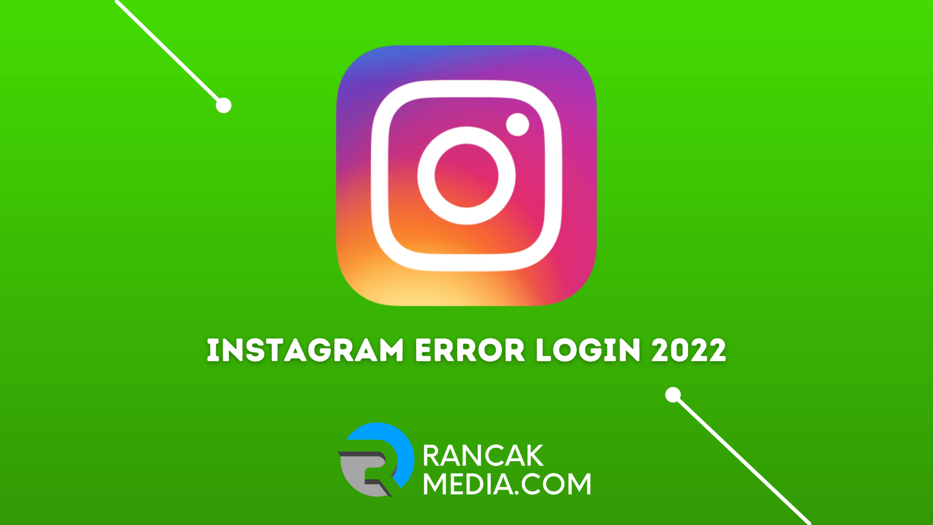 Cara Mengatasi Instagram Error Login 2022