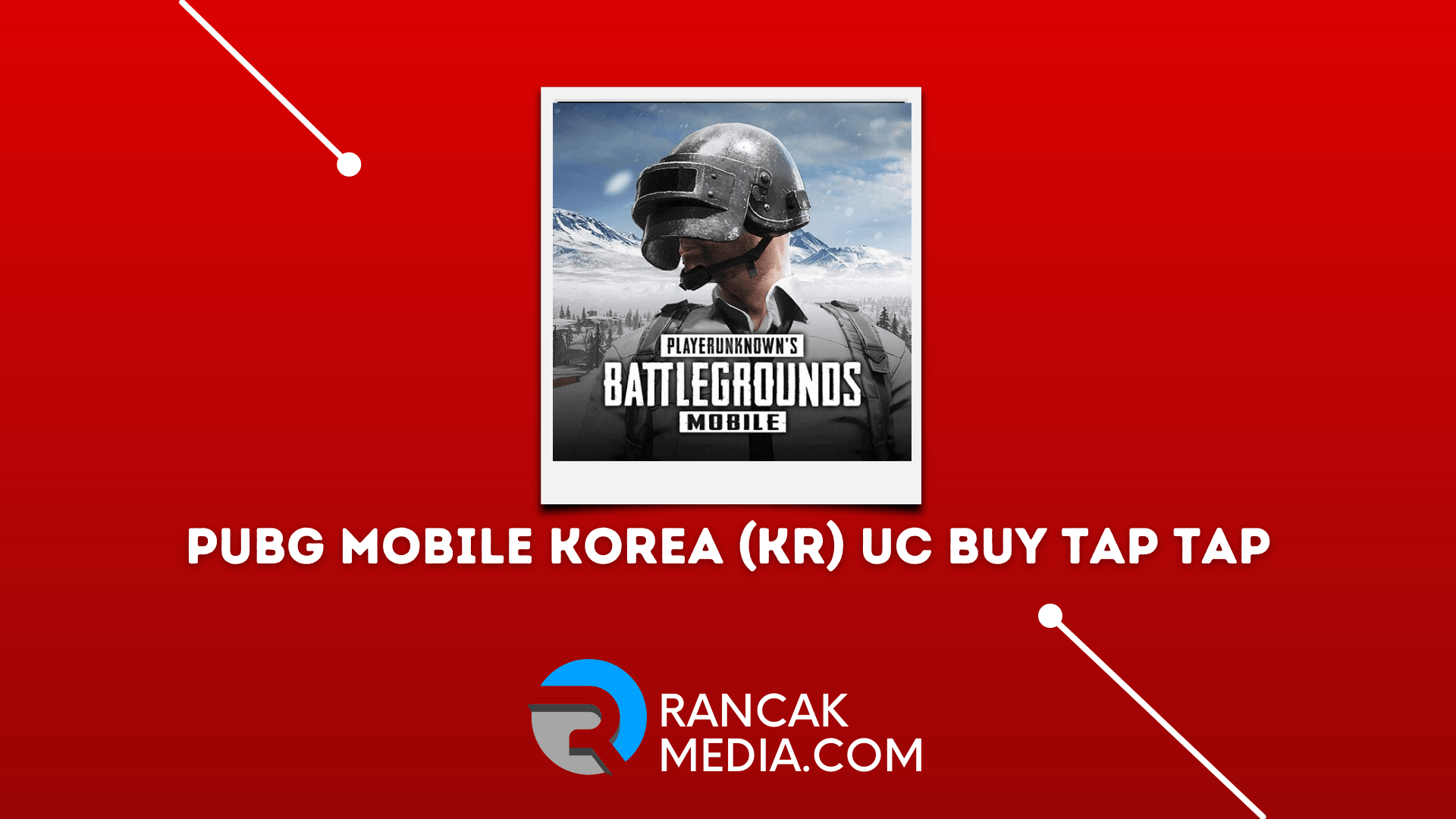 PUBG Mobile Korea (KR) UC Buy Tap Tap