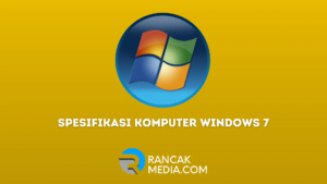 Cara Melihat Spesifikasi Komputer Windows 7