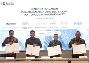 Danantara caplok saham 4 MI BUMN yang kelola dana Rp170 triliun