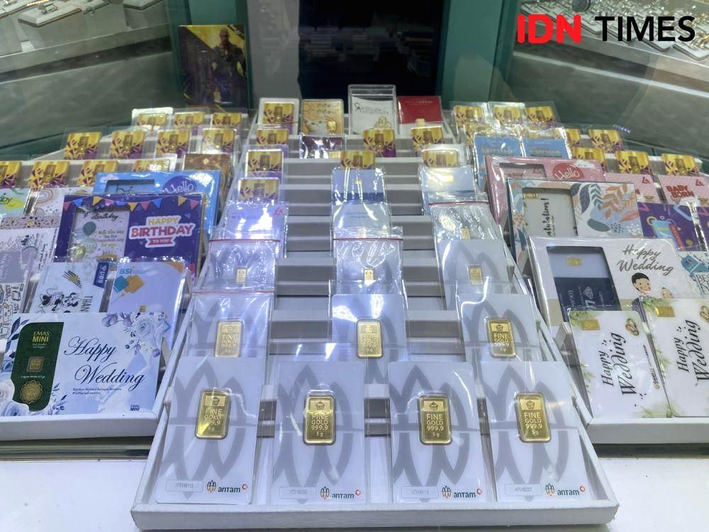 Harga emas Antam sepekan: naik tipis, akhiri pergerakan di Rp2,61 juta